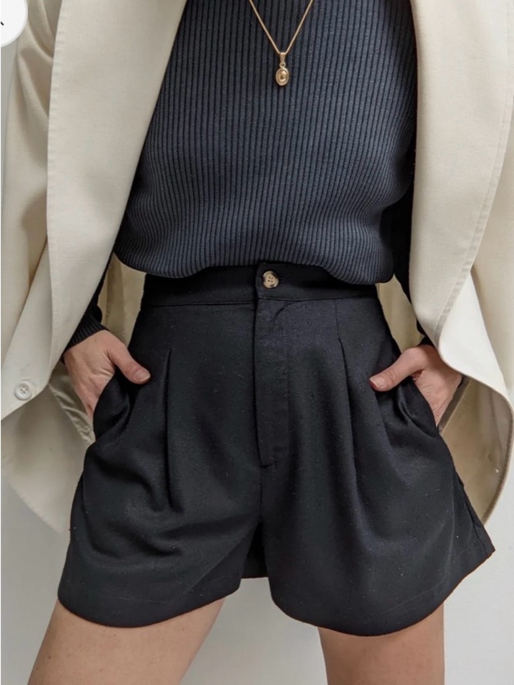 Na Nin Oliver Raw Silk Short